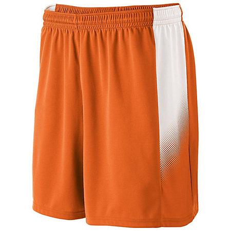 Youth Ionic Shorts Orange/white Single Soccer Jersey &