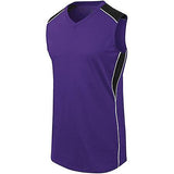 Ladies Dynamite Jersey Purple/black/white Softball