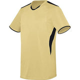 Youth Globe Jersey White/scarlet Youth Single Soccer & Shorts