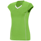 Ladies Blash Jersey Lime/white Adult Volleyball