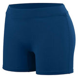 Ladies Enthuse Shorts Navy Adult Volleyball