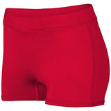 Pantalones cortos atrevidos para damas Voleibol rojo para adultos