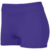Ladies Dare Shorts Purple Adult Volleyball