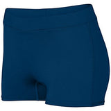 Pantalones cortos atrevidos para damas Voleibol adulto azul marino