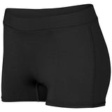 Ladies Dare Shorts Black Adult Volleyball