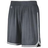 Retro Basketball Shorts Graphite/white Adult Single Jersey &