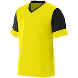 Camiseta de fútbol y pantalones cortos para jóvenes Lightning Jersey Power Amarillo / negro