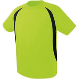 Youth Liberty Soccer Jersey Lime/black Single & Shorts