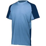 Camiseta de corte juvenil Columbia Azul / azul marino Single Soccer & Shorts