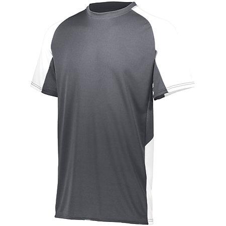 Camiseta de fútbol y pantalones cortos para jóvenes Cutter Graphite / blanco Single