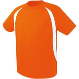 Youth Liberty Soccer Jersey Orange/white Single & Shorts
