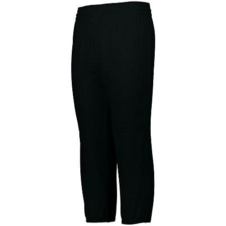 Youth Pull-Up Baseball Pant Black Baseball