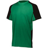 Camiseta de corte juvenil Kelly / negro Single Soccer & Shorts