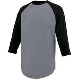 Nova Jersey Graphite/black Adult Baseball