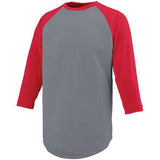 Nova Jersey Graphite/red Adult Baseball