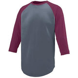 Nova Jersey Graphite/maroon Adult Baseball