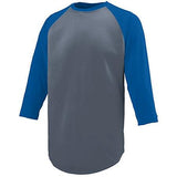 Nova Jersey Graphite/royal Adult Baseball