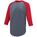Youth Nova Jersey Graphite/red Baseball