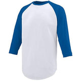 Youth Nova Jersey White/purple Baseball