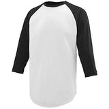 Youth Nova Jersey White/black Baseball