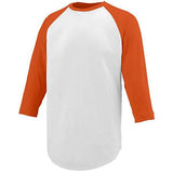Youth Nova Jersey White/orange Baseball