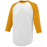 Youth Nova Jersey White/gold Baseball