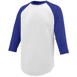 Youth Nova Jersey White/navy Baseball