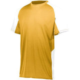 Youth Cutter Jersey Athletic Gold / blanco Béisbol