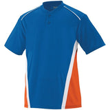 Rbi Jersey Royal/orange/white Adult Baseball