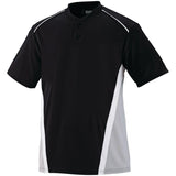 Rbi Jersey Black/silver Grey/white Adult Baseball