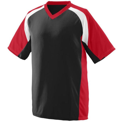 Youth Nitro Jersey Black/red/white Baseball