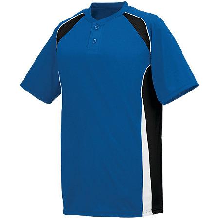 Base Hit Jersey Royal/black/white Adult Baseball