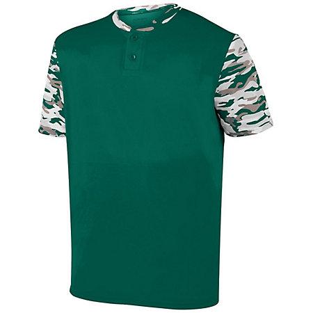 Youth Pop Fly Jersey Dark Green/dark Green Mod Baseball