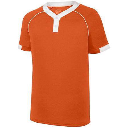 Stanza Jersey Orange/white Adult Baseball