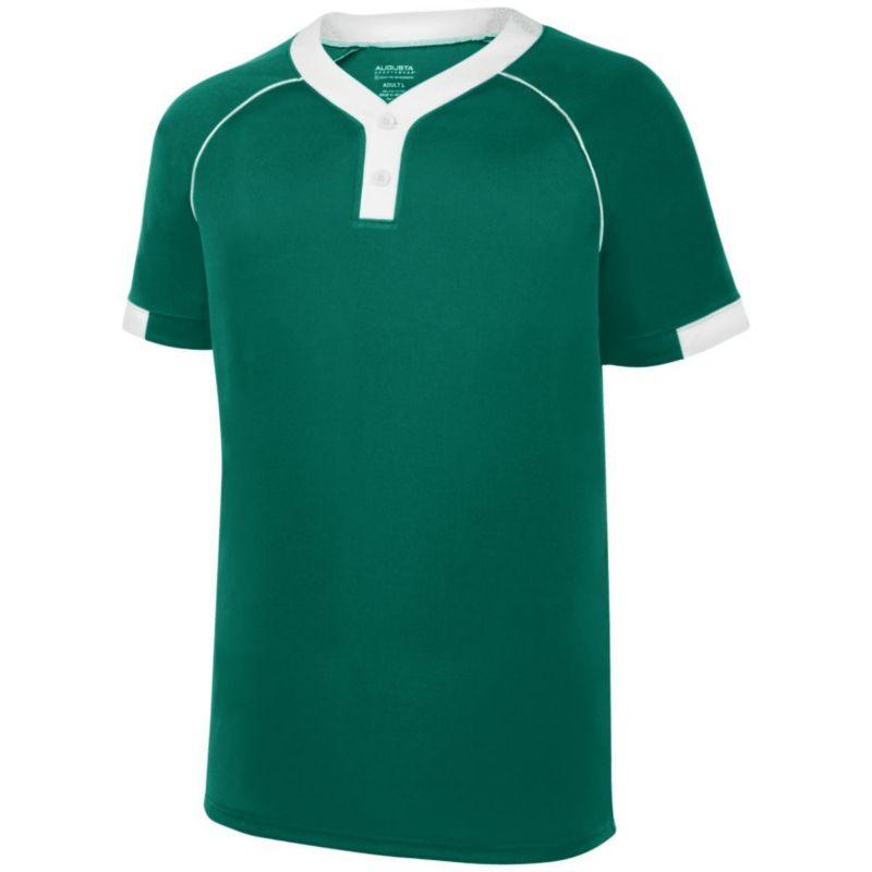 Youth Stanza Jersey Dark Green/white Baseball
