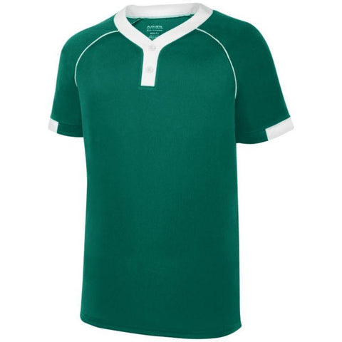 Youth Stanza Jersey Dark Green/white Baseball