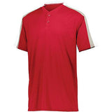 Power Plus Jersey 2.0 Red/white/silver Grey Adult Baseball