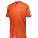 Power Plus Jersey 2.0 Orange/white/silver Grey Adult Baseball
