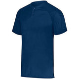 Attain Two-Button Jersey Navy Adult Baseball