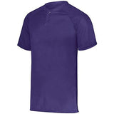 Attain Two-Button Jersey Purple (Hlw) Adult Baseball