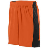Pantalones cortos Lightning para niños Camiseta de fútbol individual naranja / negro &