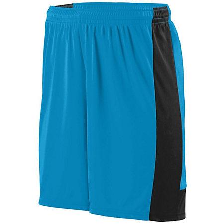 Pantalones cortos Lightning para jóvenes azul eléctrico / negro Single Soccer Jersey &