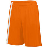 Pantalón corto de ataque juvenil tercera camiseta de fútbol individual naranja / blanco potencia y