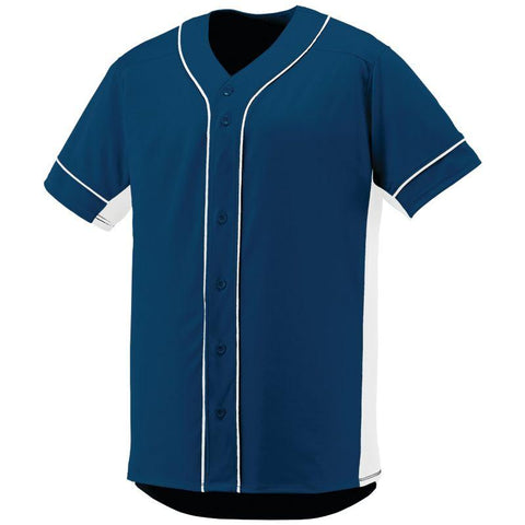 Slugger Jersey Navy/white Adult Baseball