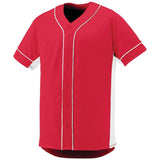 Slugger Jersey Red/white Adult Baseball
