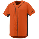 Youth Slugger Jersey Orange/black Baseball