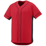 Youth Slugger Jersey Red/black Baseball