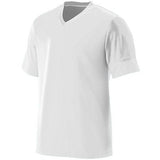Camiseta para niños Lightning Blanco / blanco Single Soccer & Shorts