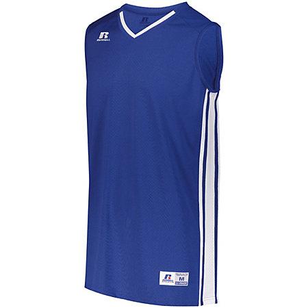 Legacy Basketball Jersey Royal/white Adult Single & Shorts