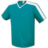 Youth Genesis Soccer Jersey Teal/white Single & Shorts